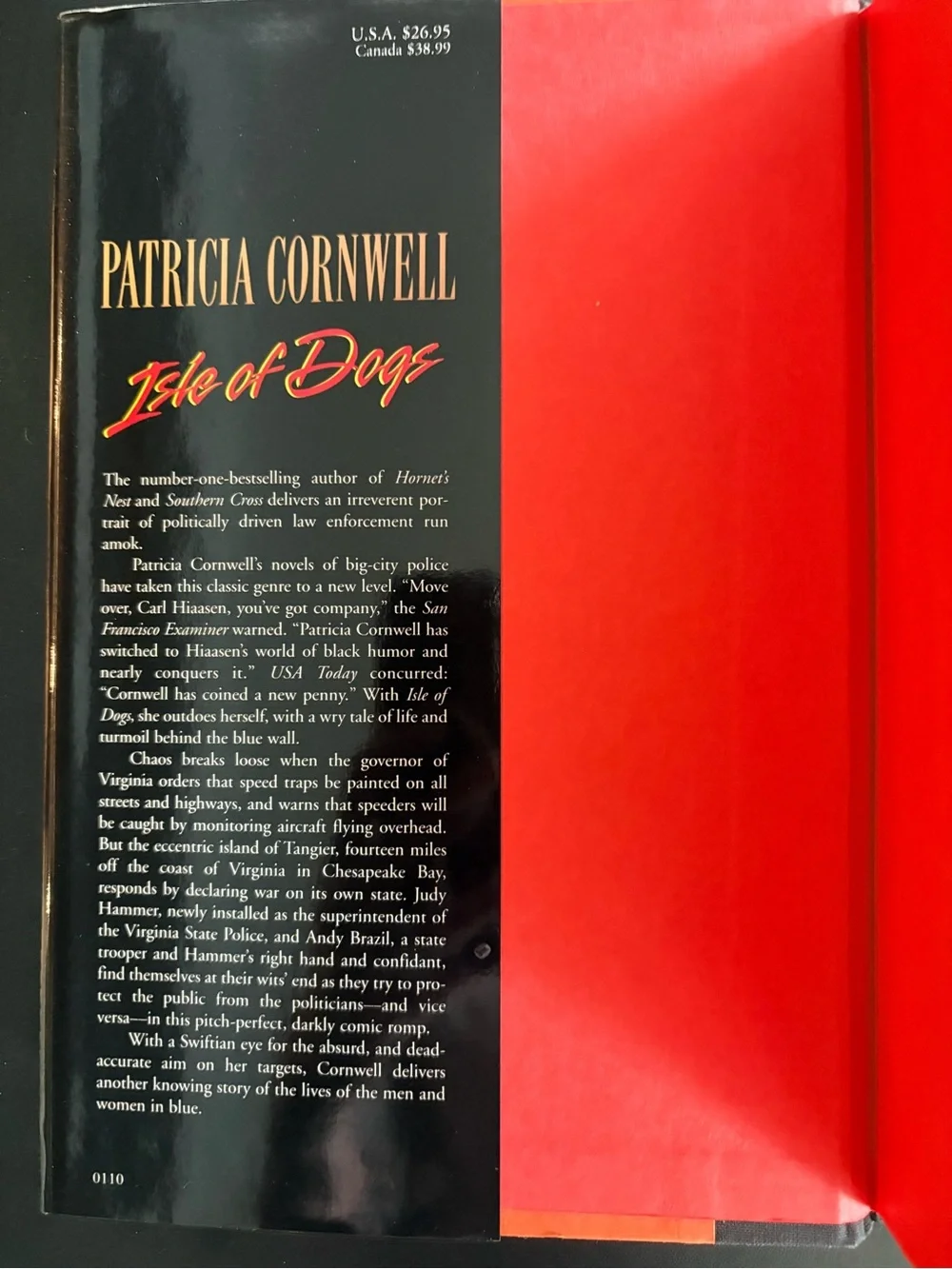 Isle of Dogs by Patricia Cornwell Hardcover  - Book 3 of 3 Andy Brazil - Picture 3 of 7